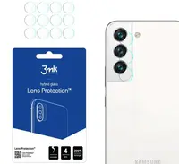 Hybridní sklo 3mk Lens ochrana kamery pro Samsung Galaxy S22, 4ks