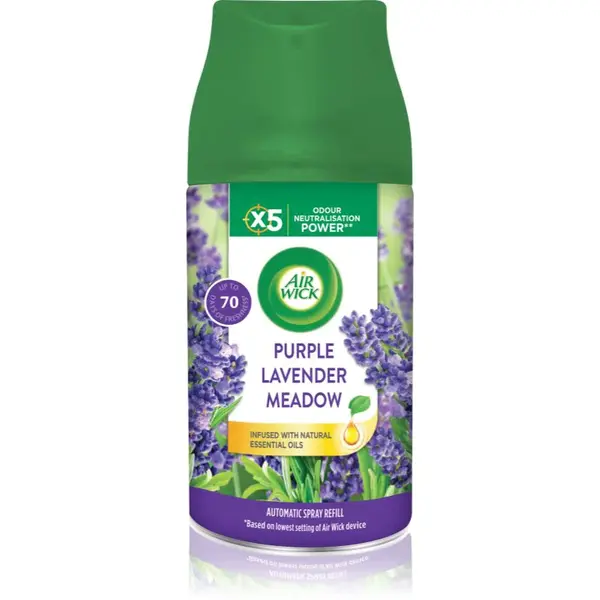 Air Wick Freshmatic Purple Lavender Meadow osvěžovač vzduchu – náhradní náplň 250 ml