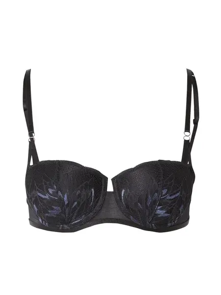 TRIUMPH Podprsenka 'Crazy Stupid Love'  fialová / čierna