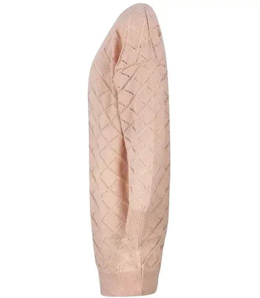 Pri Long warm openwork cardigan IZABELLA