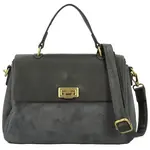Dámská kabelka do ruky tmavě šedá - Paolo bags Tess