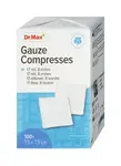 Dr. Max Gauze Compresses 7,5 x 7,5 cm