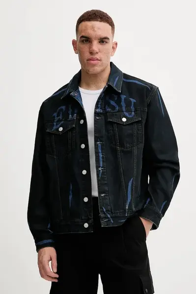 Rifľová bunda Evisu Daicock Print