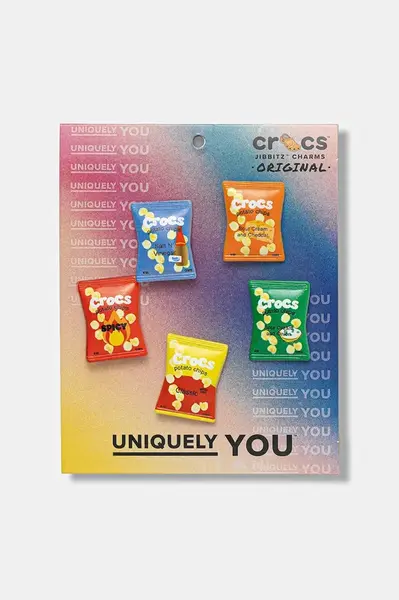 Odznaky na topánky Crocs Chip Variety 5-pak