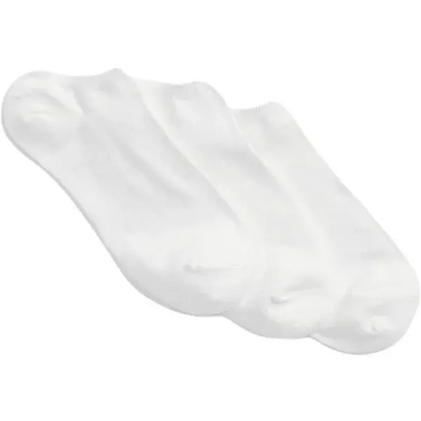 GAP BAS ANKLE 3PK Dámské ponožky, bílá, velikost UNI