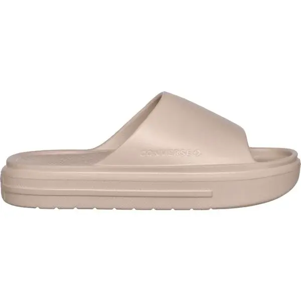 Converse CHUCK ESSENTIAL SLIDE Pánske šľapky, béžová, veľkosť