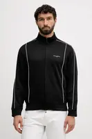 Mikina Armani Exchange pánská, černá barva, s aplikací, XM001357 AF16278