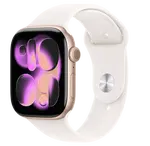 APPLE Watch 11 GPS 42mm Rose Gold Aluminium Case with Light Blush Sport Band - S/M