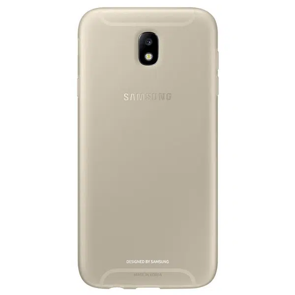 Zadní kryt EF-AJ730TFE Samsung Jelly Cover Gold pro Samsung Galaxy J7 2017, gold