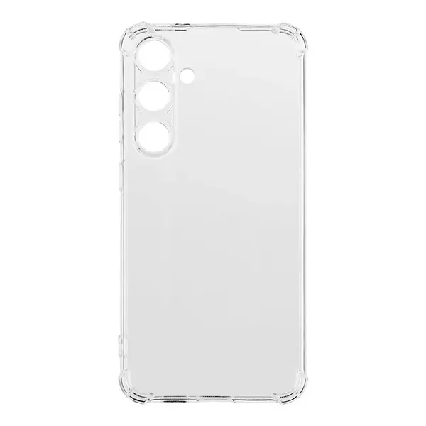 Zadní silikonový kryt Tactical Plyo pro Samsung Galaxy S24+, transparentní