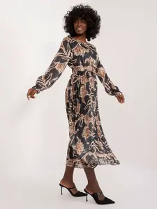 Dress-DHJ-SK-13928.42-black-beige