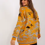 Cardigan-BA-SW-8045.30X-Dark Yellow