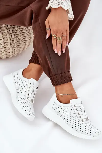 Dámské Kožené Sportovní Boty Vinceza