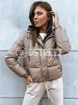 Dámská prošívaná bunda KHALEESI Barva kamelová DSTREET