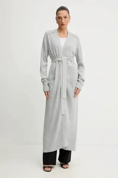 Vlnený kardigán BOSS Fardianna