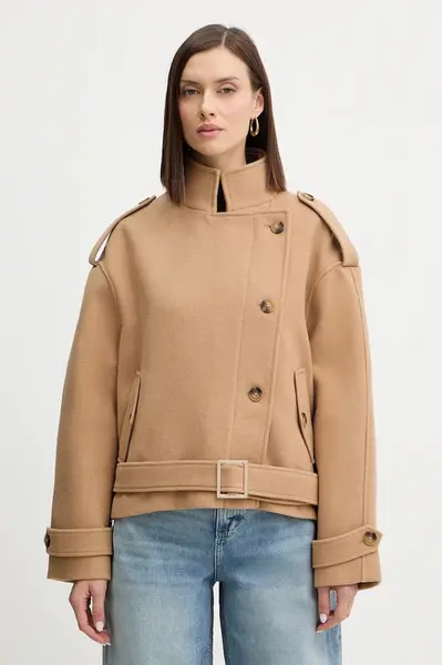 Kabát s příměsí vlny Morgan