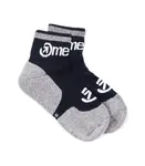 Meatfly ponožky Logo Middle Socks – CO A – Grey | Šedá | Velikost S