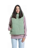 Meatfly dámská vesta Molly Green Tea | Zelená | Velikost S