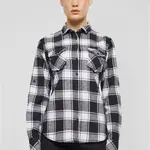 Amy Flanell Shirt GIRLS white/black