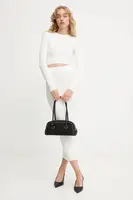 Svetr a sukně Answear.LAB dámský, bílá barva