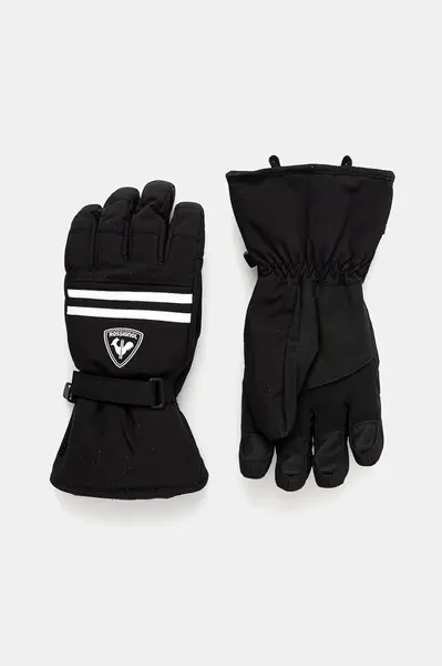 Lyžařské rukavice Rossignol Action IMPR černá barva, RLMMG14