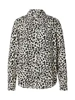 SEIDENSTICKER Blúzka 'Schwarze Rose'  čierna / biela