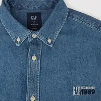 GAP Oversize džínová košile - Pánské