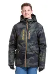 Pánská snb & ski bunda meatfly helios camo xl