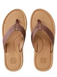 Rip curl pánské žabky Chiba Bloom Brown/Tan | Hnědá | Velikost 42 EU