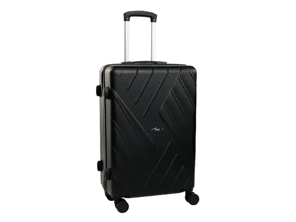 Cestovní kufr enm - černý xxl