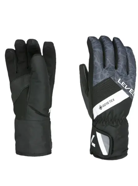 Level dětské rukavice Neo JR Gore-Tex Anthracite | Černá | Velikost L