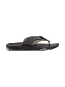 Meatfly pánské žabky Wes Black / Grey | Černá | Velikost 45