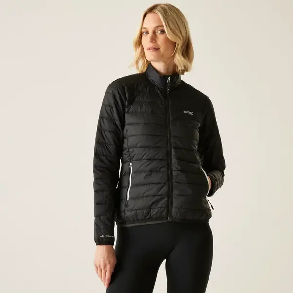 Dámská lehká prošívaná bunda regatta hillpack ii černá 40