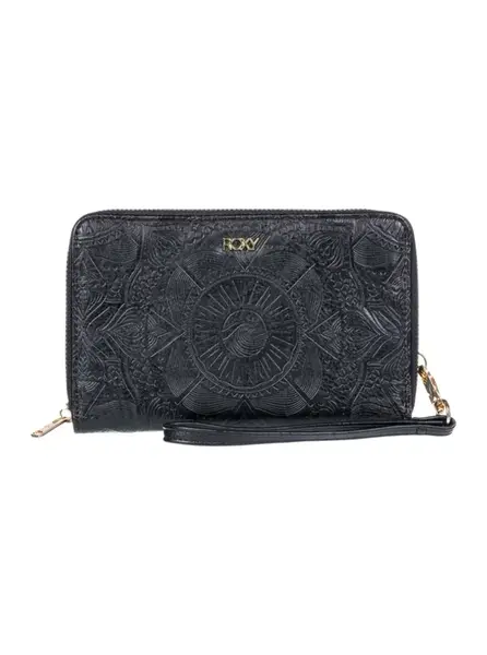 Roxy dámská peněženka Back In Brooklyn Anthracite | Černá | Velikost One Size