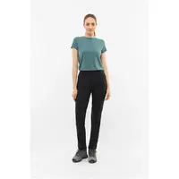 Dámské outdoorové kalhoty viking expander ultralight černá s