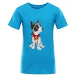 Dětské bavlněné triko alpine pro ecomo 3 modrá 140-146