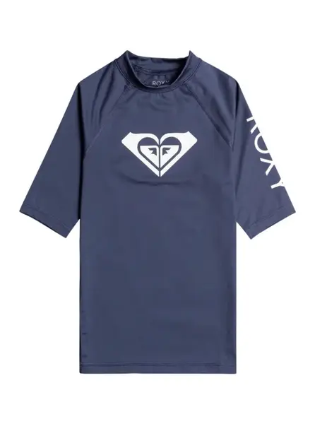 Roxy dětské tričko Wholehearted SS Mood Indigo | Modrá | Velikost 12 r.