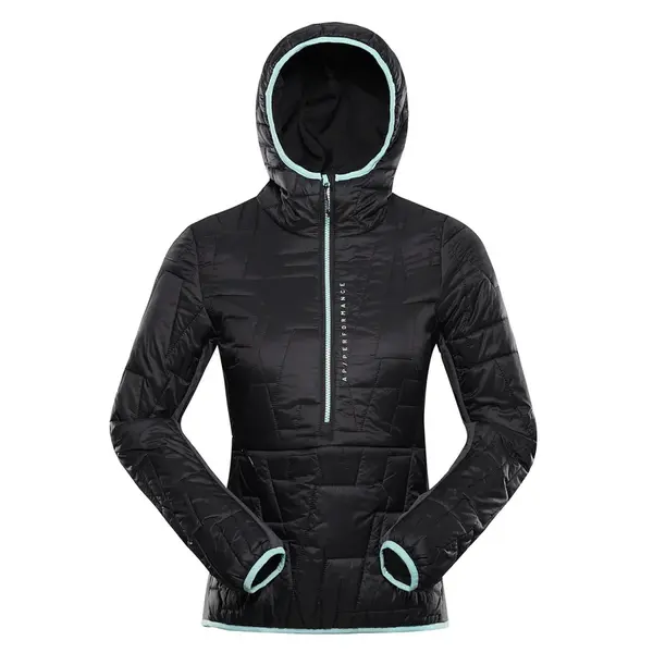 Dámská ultralehká bunda alpine pro kaera černá xxl