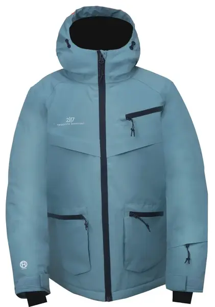 Dámská lyžařská bunda 2117 nyhem tyrkysová m
