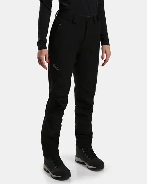 Dámské nepromokavé outdoorové kalhoty kilpi mestalo-w černá 38