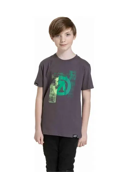 Meatfly dětské tričko Artee Mystic Grey | Šedá | Velikost 134 | 100% bavlna