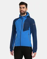 Pánská softshellová běžecká bunda kilpi baleo-m modrá xl