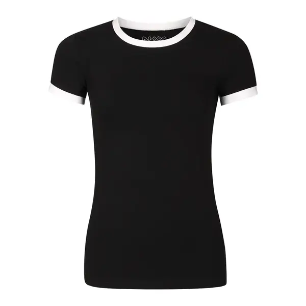 Dámské bavlněné triko nax grelo černá s