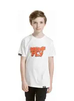 Meatfly dětské tričko Rock White | Bílá | Velikost 158 | 100% bavlna