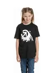 Dětské tričko meatfly splash černá 146