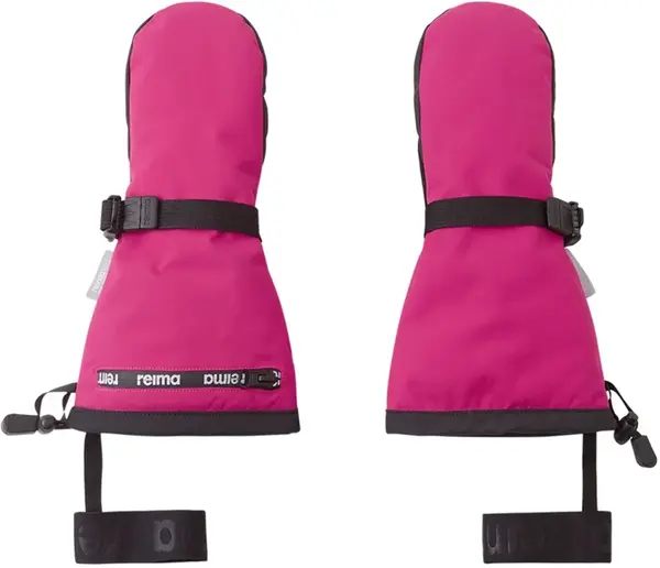 Dětské lyžařské rukavice reima snoukka tmavě růžová 5