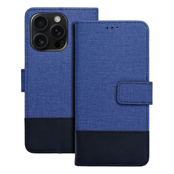 Flipové pouzdro GOMMA Book pro Xiaomi Redmi 14C, modrá
