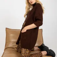Cardigan-LO-SW-LK-3002.98P-dark brown
