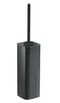 Sapho Flori - WC štětka nástěnná s držákem, černá mat 32330314