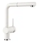 Blanco Linus S - Dřezová baterie s výsuvnou koncovkou, bílá 516692